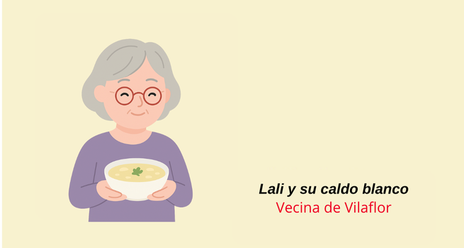 Caldo blanco de Lali